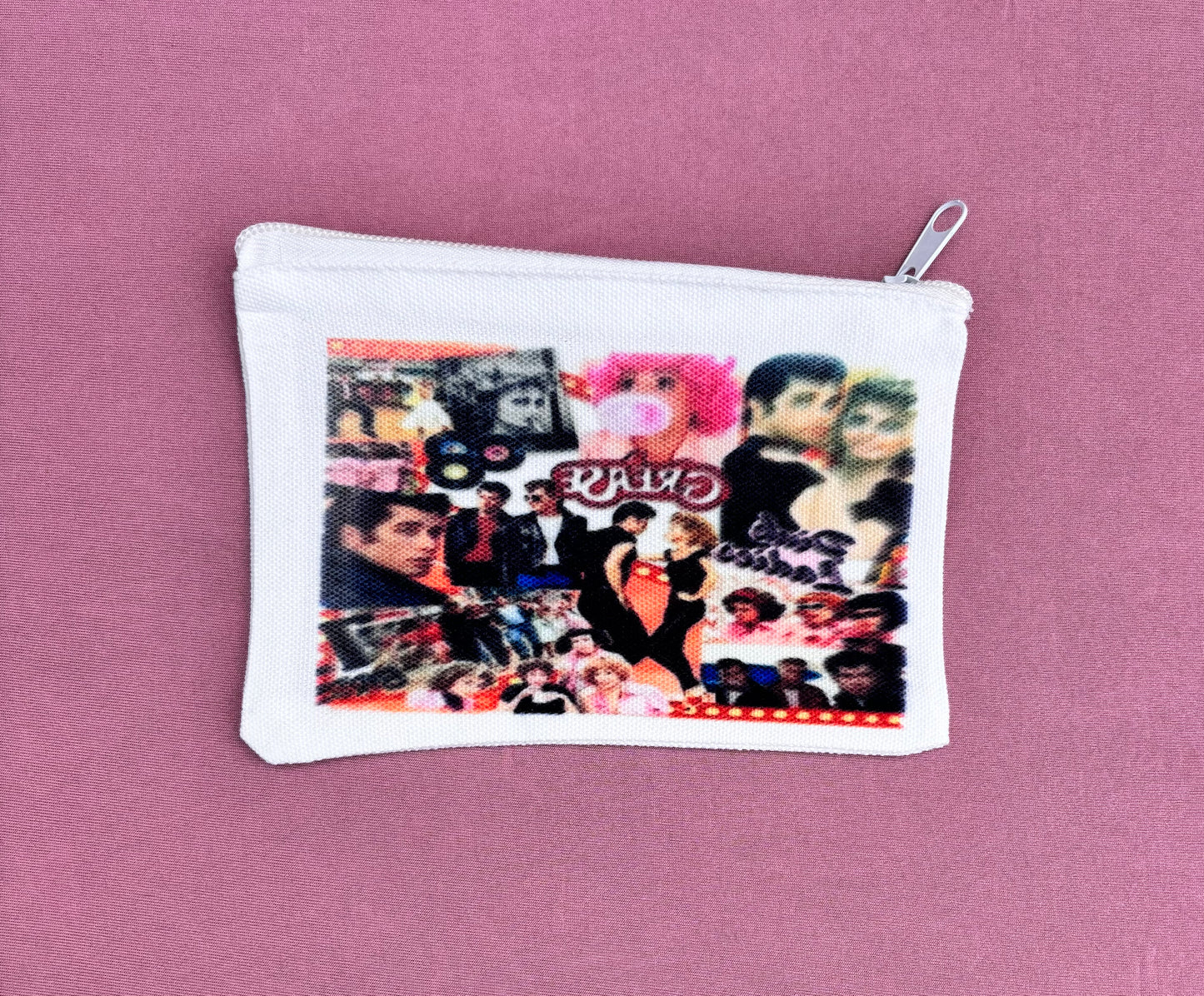 Sublimated small makeup bag