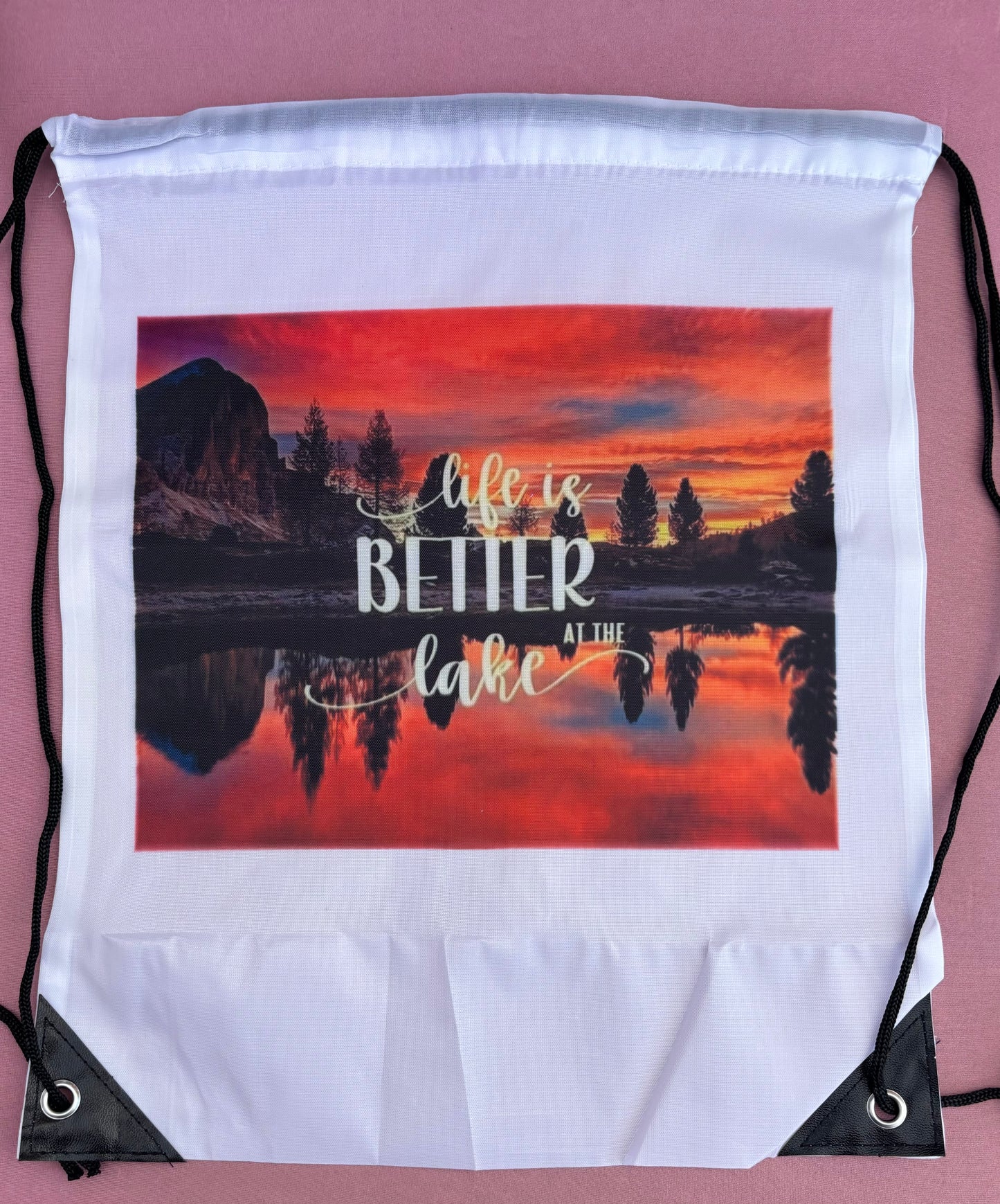 Sublimated Drawstring bag