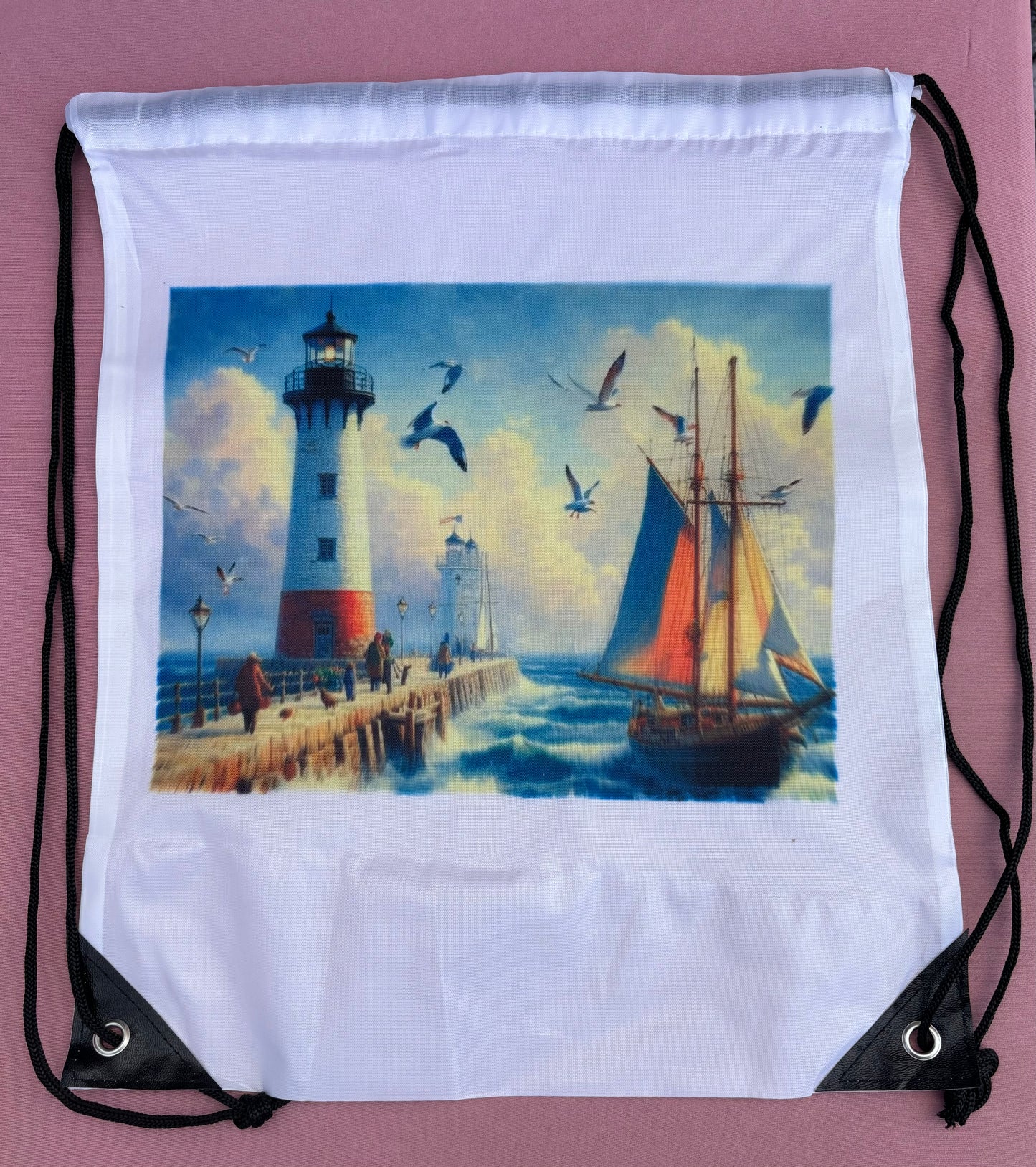 Sublimated Drawstring bag